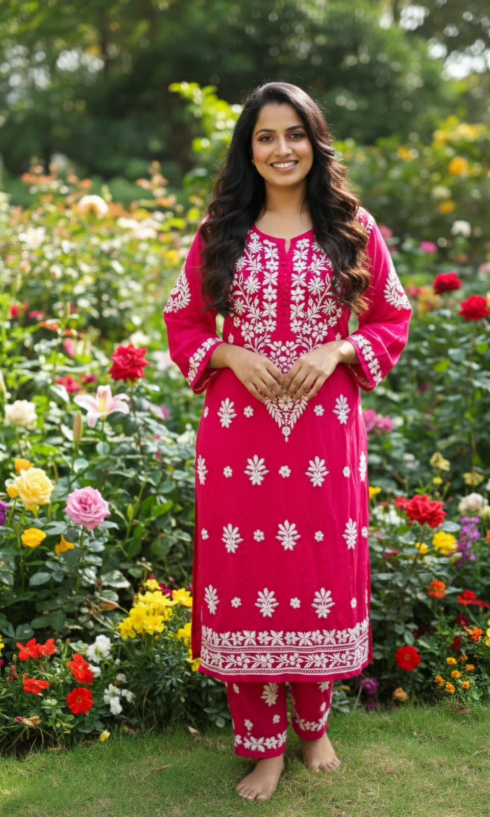 Lucknow Chikankari kurthi-