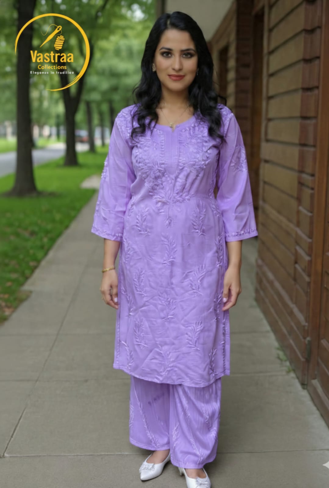 Lucknow chikankari kurthi