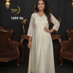Georgette Hand worked kurthi