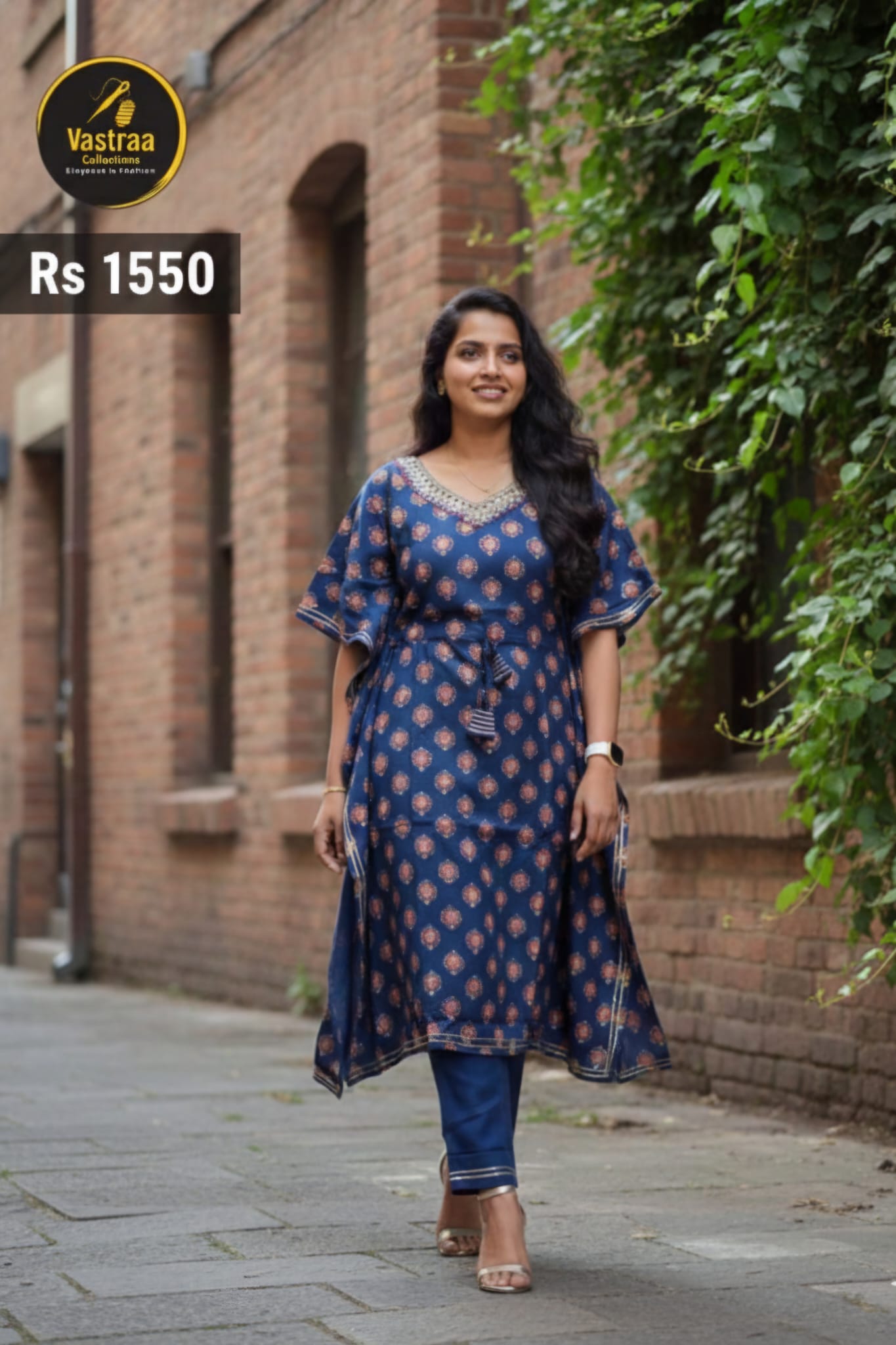 Kafthan kurthi -cotton kafthan kuthi