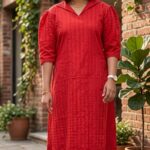 RED COLOUR FROCK