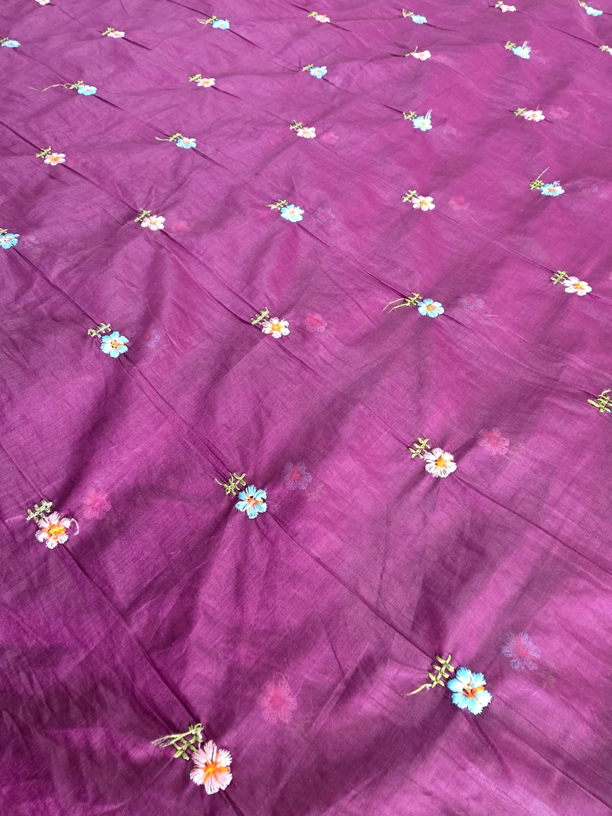 Mul Chanderi Fabric