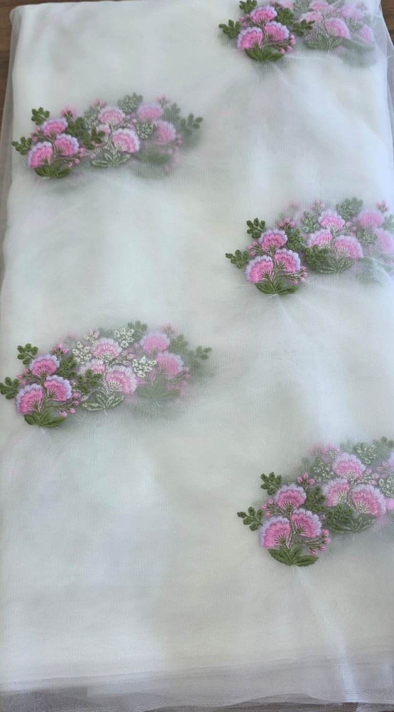 EMBROIDERED NET FABRICS