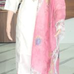 COTTAN KURTHI SET WITH PRINTED DUPATTA