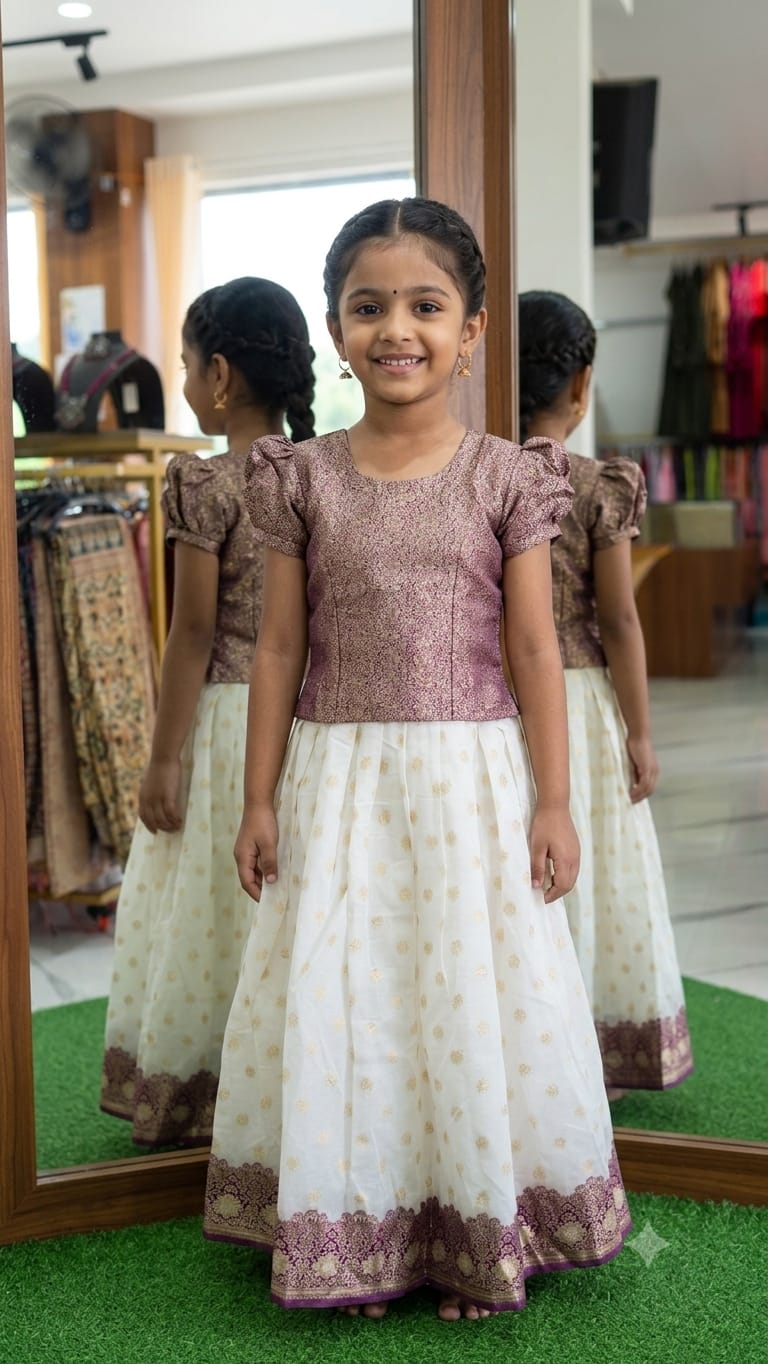 TRADITIONAL SKIRT AND TOP