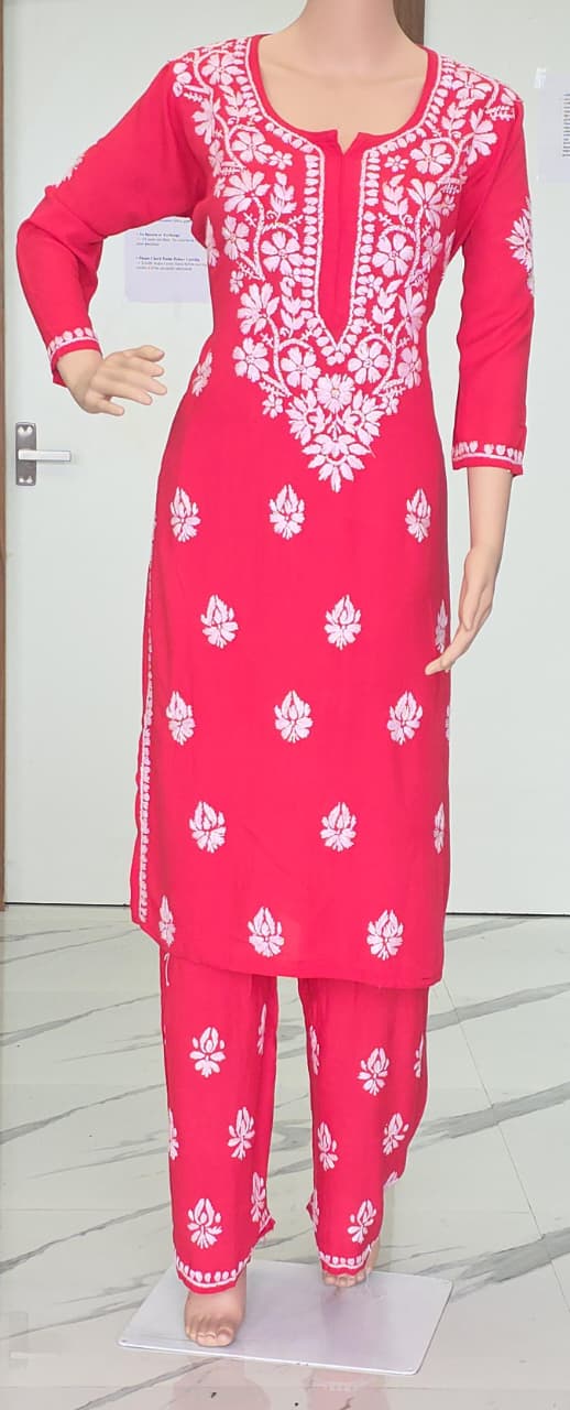 2 PICEC CHIKANKARI KURTHI