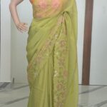 SOFT ORGANZE SAREE
