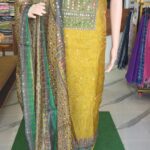 ORGANZA UNSTITCHIED SALWAR SET