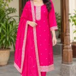 SILK 3 PICS SALWAR SET