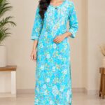CHIKANKARI 2 PIECE KURTHI SET
